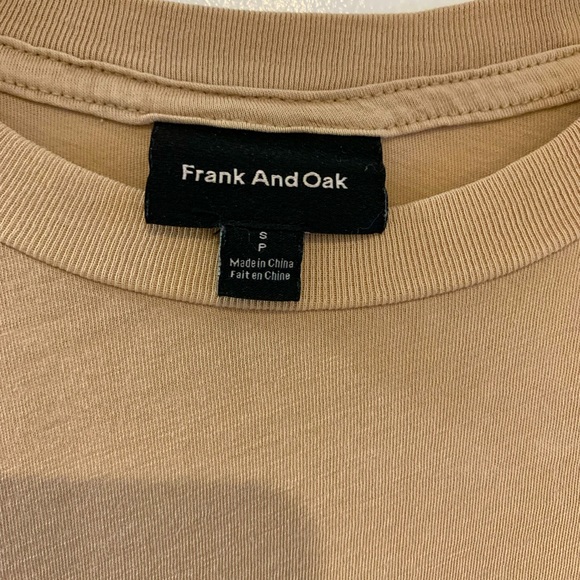 Frank and Oak beige t-shirt - Picture 3 of 3